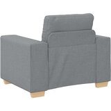 SOFA fotelja svijetlosiva 100x78x80 cm tkanina | shoptok.hr