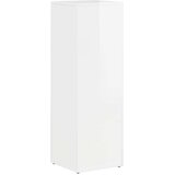  Stranski polic Visok sijaj bela 33 x 32 x 100,5 cm, (5000201238) | Shoptok.si