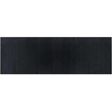 vidaXL Tepih pravokutni crni 100 x 300 cm od bambusa | shoptok.hr