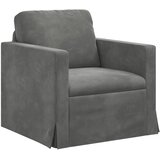  Set sofe 2 pcs Tamno siva 198 x 78 x 80 cm Baršun | shoptok.hr