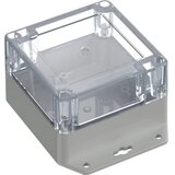 TRU COMPONENTS 6U07090906639 TC-13865260 industrijsko kućište 121.5 x 91.5 x 60 polikarbonat svijetlosiva, prozirna 1 St Cijene