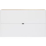 Germania Bijeli preklopni/viseći ormarić za cipele u dekoru hrasta 140x83x18 cm Ameca – | shoptok.hr