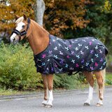 QHP Dežno pregrinjalo Turnout Isalyn, 100 g, Unicorn Dream - 125 cm u