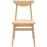  Trpezarijske stolice 2 pcs Prirodna 42 x 47.5 x 81 cm | Eponuda.com