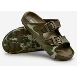 EVENTO Light Boys' Foam Sandals with Buckles Dark Green Adirnaca | Shoptok.si