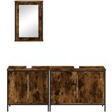  3-dijelni set kupaonskog namještaja boja hrasta drveni | shoptok.hr