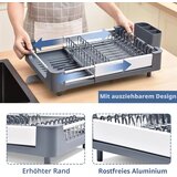 KINGRACK raztegljiv aluminijast odcejalnik za posodo | Shoptok.si