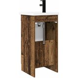  Kupaonski umivaonik s sudoperom Staro drvo 42 x 40 x 84,5 cm | shoptok.hr