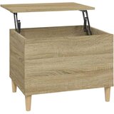  Stolić za kavu boja hrasta 60 x 44,5 x 45 cm konstruirano drvo | Eponuda.ba