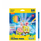 Deli Set drvene bojice Sunđer Bob EC133-24, 24 komada | Eponuda.com