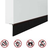 vidaXL Samolepljiva tesnila za vrata 2 pcs Rjava 100 cm | Shoptok.si