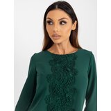 LAKERTA Blouse-LK-BZ-506522.07-dark green | Shoptok.si