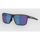 A008 Matte Black Soncna ocala smoke w blue multi