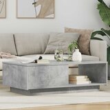  Kava Stol Betonski sivi 95 x 55 x 31 cm Konstruirano drvo | shoptok.hr
