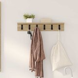  Vješalica za kapute na zidu Sonoma hrast 60 x 10,5 x 10,5 cm | shoptok.hr