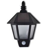 vidaXL Solarna stenska svetilka s senzorjem gibanja 2 kosa, (20686903) | Shoptok.si