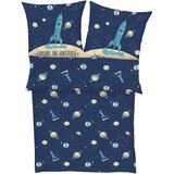 s.Oliver otroška posteljnina 140/200 cm saten temno modra | Shoptok.si