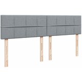  Krevet s oprugama i madracem svjetlosivi 200 x 200cm od tkanine | shoptok.hr