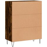  Komoda boja dimljenog hrasta 69,5x34x90 cm konstruirano drvo | shoptok.hr