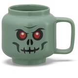 Lego Zelena keramička dječja šalica za latte 255 ml Skeleton – Cijene