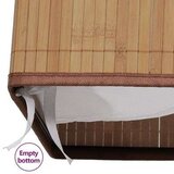  Koš za perilo iz bambusa pravokoten naravne barve, (20687054) | Shoptok.si
