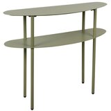 Leitmotiv Zeleni metalni pomoćni stol 28x90 cm Riqueza – Cijene