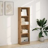 vidaXL Regal za knjige boja hrasta 40x24x143 cm konstruirano drvo | shoptok.hr