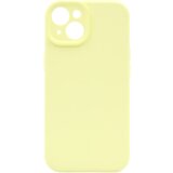 Chameleon Silikonski ovitek (liquid silicone) za Apple iPhone 15, Soft, pastelno rumena | Shoptok.si