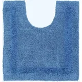 preproga contour wc iz bombaža, 50 x 55 cm - modra cobalt, (5000161095)