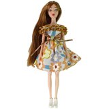  Lutka za igru Emily za modnu reviju sa proljetnim šeširom - 30 cm | Shoptok.si