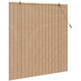 Rolo zavjesa sa zavjesama Priroda 140 x 160 cm bambus Slike