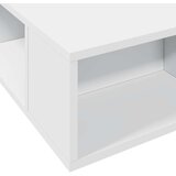  Posteljni okvir bel 180x200 cm inženirski les | Shoptok.si