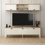 Hanah home TV komoda Marlo 20677, 183 cm, Derin Sepet / Moonstone Cene