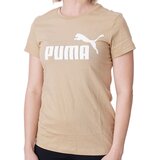 Puma Majice s kratkimi rokavi Ess Logo Tee Bež Cene