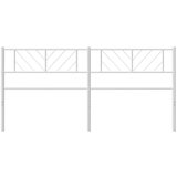 vidaXL Kovinsko vzglavje belo 180 cm | Shoptok.si
