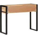 vidaXL konzolna miza 100x35x75 cm Masivni neobdelan les Mango | Shoptok.si