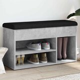  Klupa za cipele boja betona 82 x 32 x 45,5 cm konstruirano drvo | Eponuda.ba