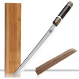 Kuhinjski nož SA-21784 za Sushi - Crna / Smeđa / Bijela KP21784 | Shoptok.si