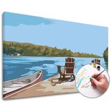 Artmie Slikanje brojevima NA KRTEŽICI - mala težina | na okviru | shoptok.hr