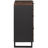  Set komoda 2 pcs Orah 120 x 33,5 x 75 cm Čvrsto drvo manga | shoptok.hr