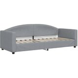  Dnevni krevet na razvlačenje svjetlosivi 80 x 200 cm od tkanine | shoptok.hr