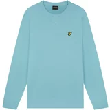 Lyle & Scott Sweater majica tirkiz / žuta / crna