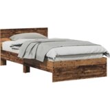 vidaXL Okvir postelje z naslonjalom z vzglavjem Star les 100 x 200 cm | Shoptok.si