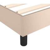  Kreveta s oprugama boja cappuccina 120x200cm umjetna koža | shoptok.hr