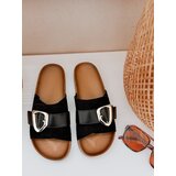 DStreet Klapki damskie NOLVINA czarne | Shoptok.si
