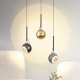 Toolight Viseća LED lampa G087-1CP BLACK CHROME | shoptok.hr