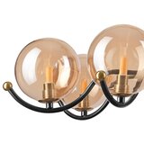  Luster na šipci GEORGIA 7xE14/5W/230V zlatna/zadimljeno bež | Eponuda.com