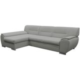 MID.YOU KOTNA SEDEŽNA GARNITURA, gladka tkanina svetlo siva | Shoptok.si