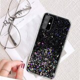 Nillkin silikonski ovitek z bleščicami sparkle za samsung galaxy A03s A037 - črn | Shoptok.si