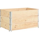  Visoke grede 3 kosi 50x100 cm trdna borovina, (20693295) | Shoptok.si